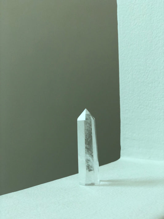Clear Quartz Crystal Tower
