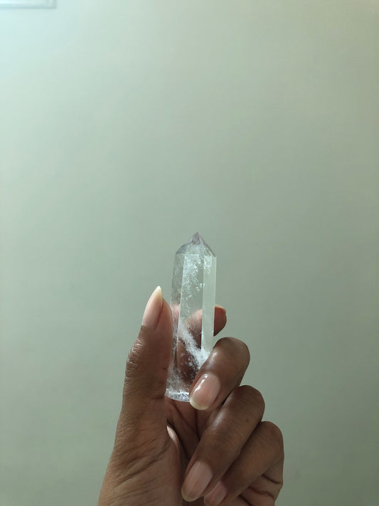 Clear Quartz Crystal Tower
